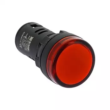 Лампа сигнальная EKF PROxima AD16-22HS 24 В IP54 пластиковая красная (ledm-ad16-r-24)