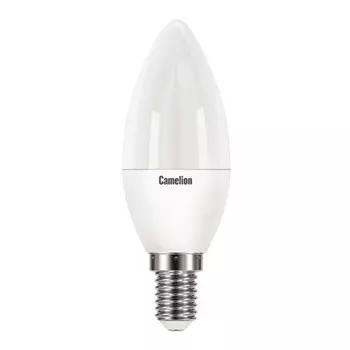 Лампа светодиодная Camelion Е14 4500К 7 Вт 590 Лм 170-265 В свеча матовая (3 шт.)