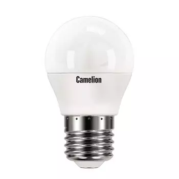 Лампа светодиодная Camelion E27 4500К 7 Вт 590 Лм 170-265 В шар G45 матовая (3 шт.)
