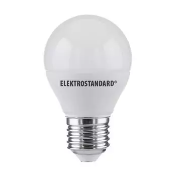 Лампа светодиодная Elektrostandard E27 6500К 7 Вт 595 Лм 170-240 В шар матовая