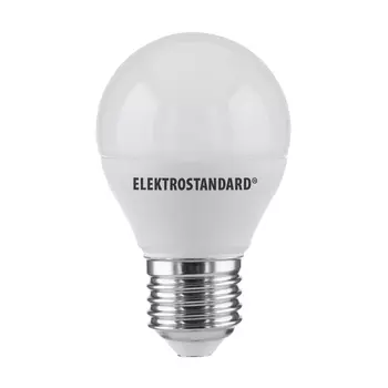 Лампа светодиодная Elektrostandard E27 6500К 9 Вт 850 Лм 170-240 В шар матовая