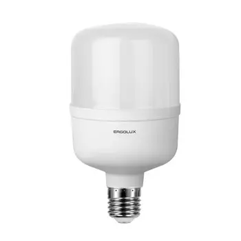 Лампа светодиодная Ergolux Е40 6500К 50 Вт 5000 Лм 150-270 В цилиндр матовая