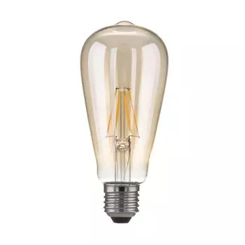 Лампа светодиодная филаментная Elektrostandard E27 3300К 6 Вт 850 Лм 170-250 В конус тонированная