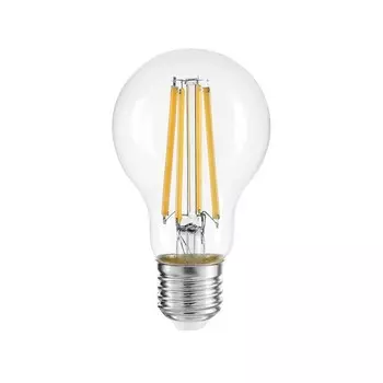 Лампа светодиодная филаментная Gauss Filament E27 4100К 15 Вт 1450 Лм 185-265 В груша A60 прозрачная