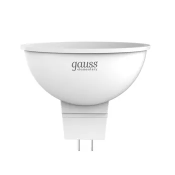 Лампа светодиодная Gauss GU5.3 4100К 7 Вт 550 Лм 180-240 В софит матовая