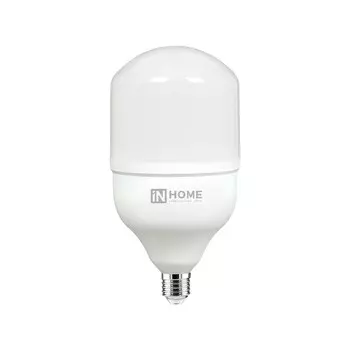 Лампа светодиодная IN HOME E27 4000К 30 Вт 2850 Лм 230 В цилиндр T120 матовая