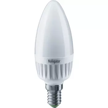 Лампа светодиодная Navigator E14 4000К 7 Вт 220-240 В свеча диммируемая