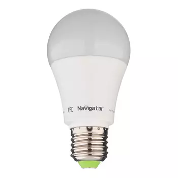 Лампа светодиодная Navigator E27 4000К 12 Вт 1000 Лм 12-24 В груша A60 матовая