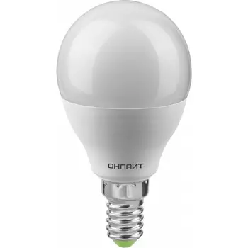 Лампа светодиодная Онлайт E14 4000К 12 Вт 860 Лм 220-240 В шар матовая