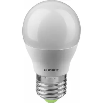 Лампа светодиодная Онлайт E27 4000К 12 Вт 1200 Лм 220-240 В шар G45 матовая