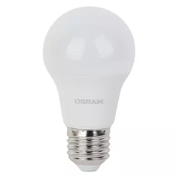 Лампа светодиодная Osram E27 4000К 7 Вт 600 Лм 230 В груша A60 матовая