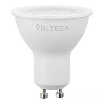 Лампа светодиодная Voltega GU10 4000К 7 Вт 600 Лм 170-265 В рефлектор матовая