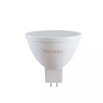 Лампа светодиодная Voltega GU5.3 2800К 7 Вт 550 Лм 170-265 В рефлектор матовая