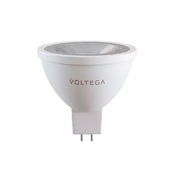 Лампа светодиодная Voltega GU5.3 2800К 7 Вт 580 Лм 170-265 В рефлектор матовая