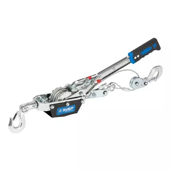 Лебедка шестеренчатая тросовая Зубр 2 т (43105-2)