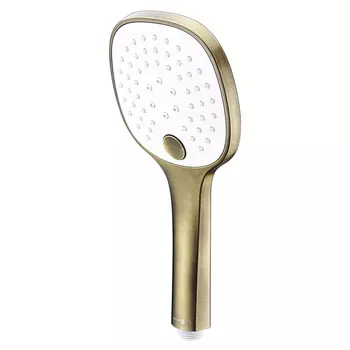 Лейка для душа WasserKraft d81 мм 3 режима без шланга пластик бронза (A050)