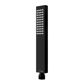 Лейка для душа WasserKraft Glan 6600 20х70 мм 1 режим без шланга латунь черная (A209)
