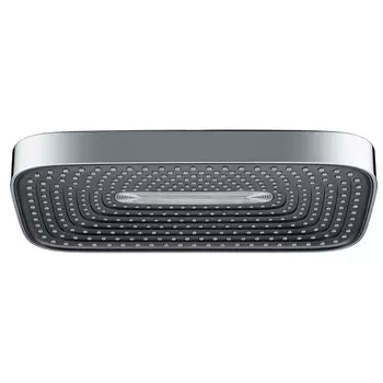 Лейка для верхнего душа ARGOtech Vista 320х210 мм пластик серая (AGD 20.2102 B)