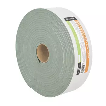 Лента демпферная кромочная для полов КМ Эксперт самоклеящаяся 8х100 мм 12 м