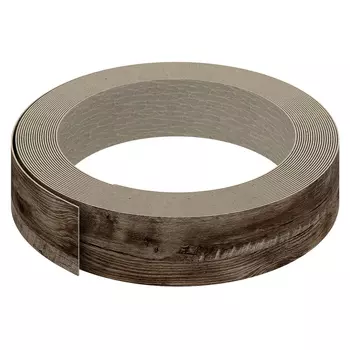 Лента кромочная для столешниц 42х3050 мм дуб канадский темный пластик с клеем