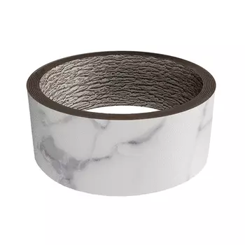 Лента кромочная для столешниц 45х4200 мм calacatta borghini 8101/Pt с клеем Slotex