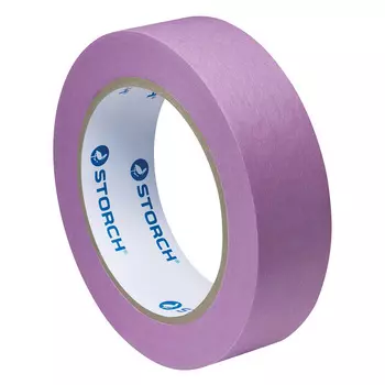 Лента малярная Storch SunnyStar для деликатных поверхностей фиолетовая 25 мм 50 м