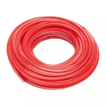 Леска для триммера МТХ квадрат 3 мм х 15 м красная армированная алюминием (96891)