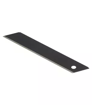 Лезвие для ножа Olfa 18 мм прямое (10 шт.) титановое покрытие