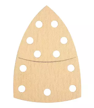 Лист шлифовальный Abraforce 150х102 мм P60 на липучку бумажная основа (5 шт.)