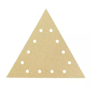 Лист шлифовальный треугольный Abraforce Gold 280 мм Р120 на липучку бумажная основа (3 шт.) (АМ191022)