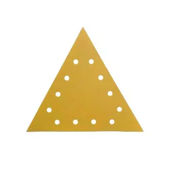 Лист шлифовальный треугольный Abraforce Gold 280 мм Р240 на липучку бумажная основа (3 шт.) (АМ191023)