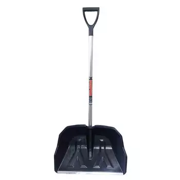 Лопата снеговая Инструм-Агро Полярник полипропилен с алюминиевым черенком 1400х600 мм (100192)