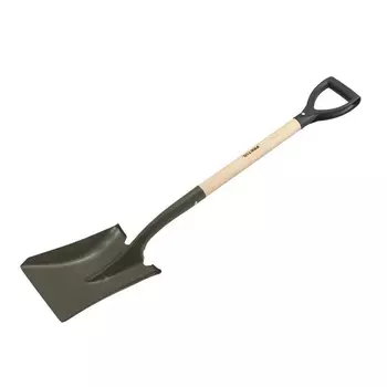 Лопата совковая Pretul стальная с деревянным черенком 500 мм (22506)