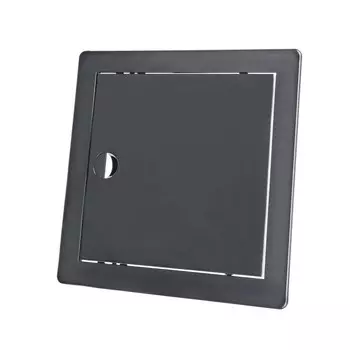 Люк ревизионный Центр Тагис ЛР пластиковый 150х150 мм врезной графит