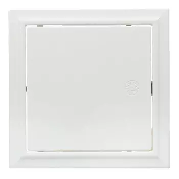 Люк ревизионный Эвент ЛПЗ пластиковый 200х200 мм врезной с замком