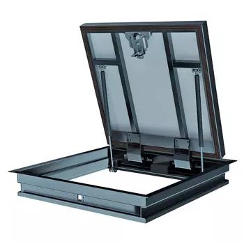 Люк ревизионный под плитку напольный Хаммер Бонд стальной 600х600 мм скрытый