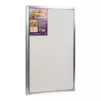 Люк ревизионный под плитку Практика EuroFormat-R алюминиевый 600х1000 мм скрытый нажимной