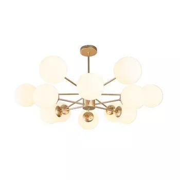 Люстра накладная Escada Ethereal E14 480 Вт 30 кв.м (2110/12P Gold)