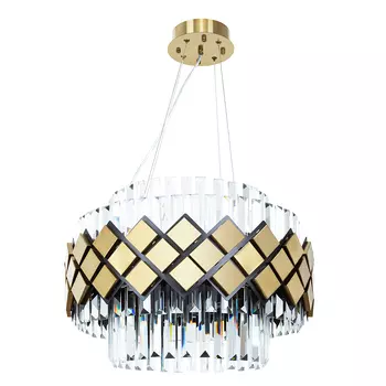 Люстра подвесная Arte Lamp Amelia E14 400 Вт 20 кв.м (A1039SP-10BK)