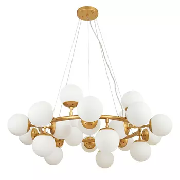 Люстра подвесная Arte Lamp Bolla E14 1000 Вт 29 кв.м (A1664SP-25GO)