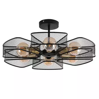 Люстра подвесная Arte Lamp Maasym E27 60 Вт 14 кв.м (A7044PL-6BK)