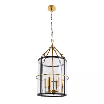 Люстра подвесная Arte Lamp Megrez E14 360 Вт 12 кв.м IP20 (A7010SP-6BK)