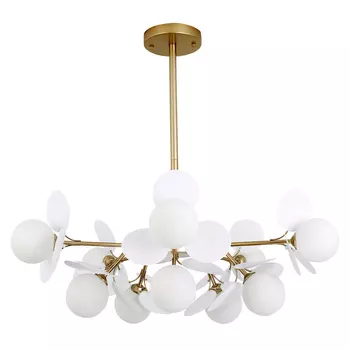 Люстра подвесная Arte Lamp Peacock G9 400 Вт 12 кв.м (A1369SP-10SG)