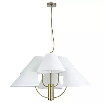 Люстра подвесная Arte Lamp Rondo E14 240 Вт 8 кв.м (A4086LM-6AB)