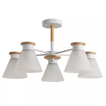 Люстра подвесная Arte Lamp Tyler E27 60 Вт 15 кв.м (A1031PL-5WH)