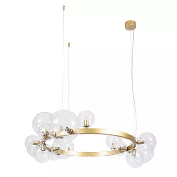 Люстра подвесная Arte Lamp Vincent G9 25 кв.м (A7790SP-15GO)