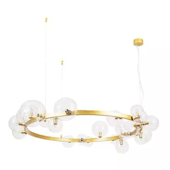 Люстра подвесная Arte Lamp Vincent G9 30 кв.м (A7790SP-24GO)