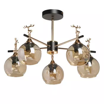 Люстра подвесная De City Альфа E27 50 Вт 18,6 кв.м (324019005)