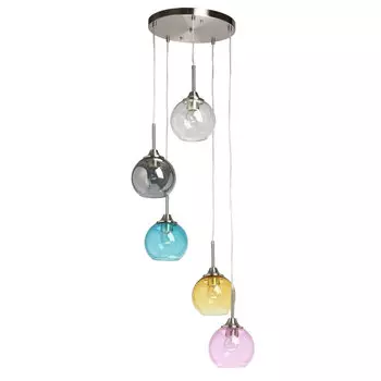 Люстра подвесная De Markt Крайс E27 300 Вт 15 кв.м (657012505)