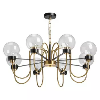 Люстра подвесная De Markt Крайс E27 480 Вт 24 кв.м (657012708)